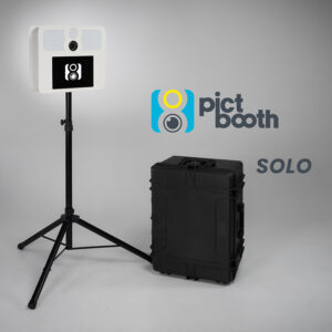 Photobooth autonome PictBooth Solo - Mobile et facile à installer