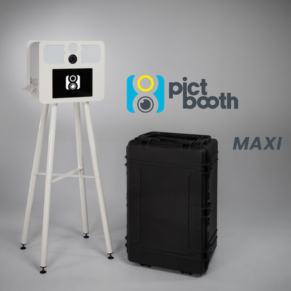 Photobooth haute qualité PictBooth Maxi avec imprimante intégrée